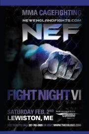 NEF Annouces Peterson-Rebello As Fight Night VI Main Event